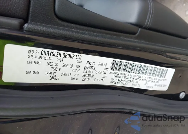 1C4RJFAG5EC479475: 42437695