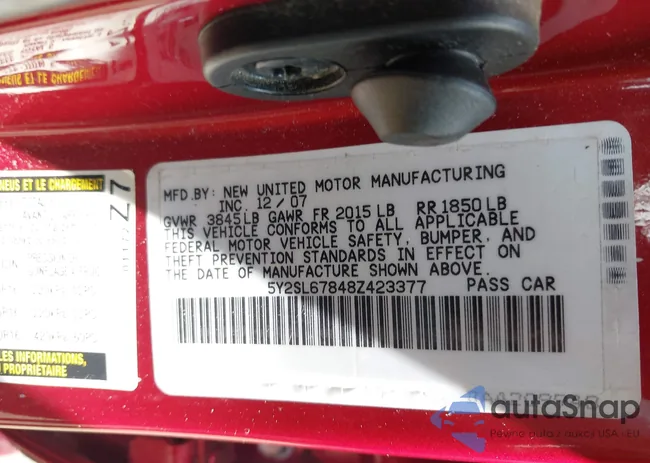 5Y2SL67848Z423377: 42438801