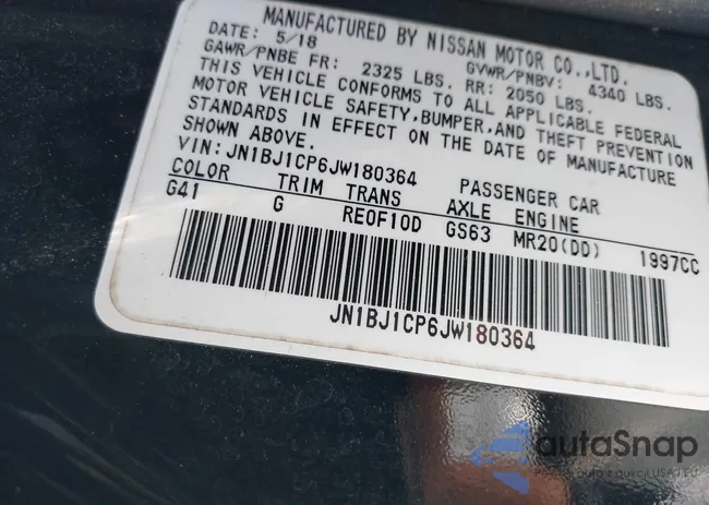 JN1BJ1CP6JW180364: 42439172