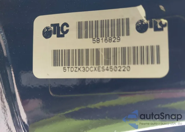 5TDZK3DCXES450220: 42439341