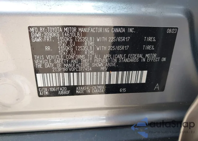 2T3P1RFV0PC377454: 42438436