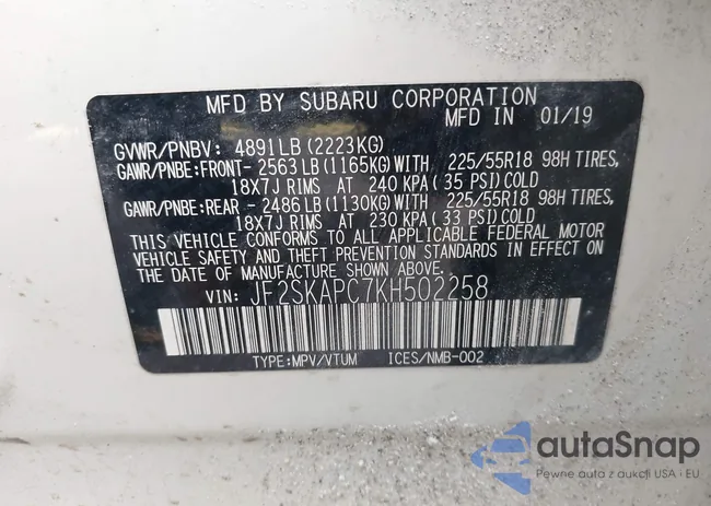 JF2SKAPC7KH502258: 42438477