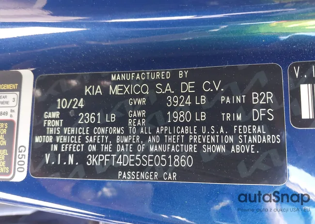 3KPFT4DE5SE051860: 42440178