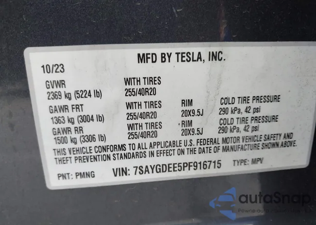 7SAYGDEE5PF916715: 42440314