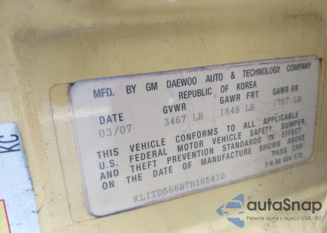 KL1TD56687B165410: 42439532