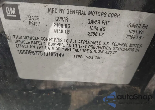 1G6DP577570195149: 42440908