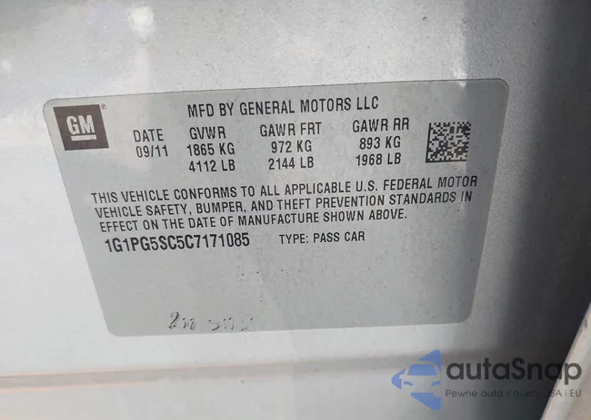 1G1PG5SC5C7171085: 42440948