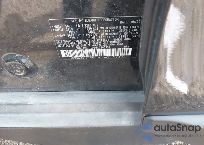 4S4BTGPD5L3265352: 42440981