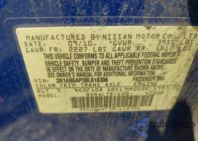 3N1AB6AP3BL618306: 42441173