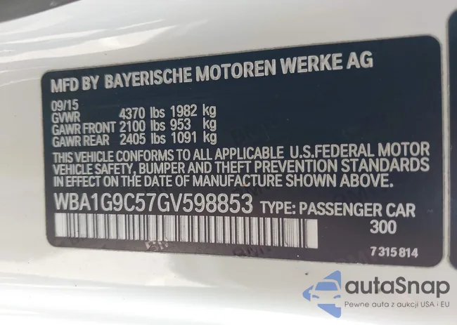 WBA1G9C57GV598853: 42441176