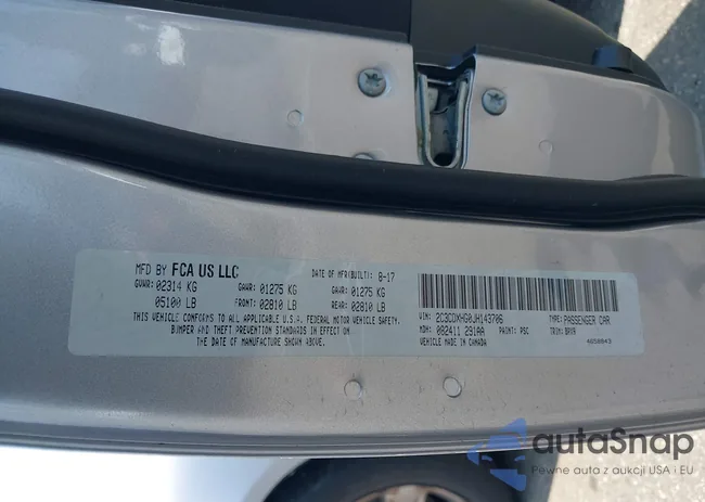 2C3CDXHG0JH143706: 42440707