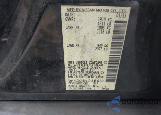 1N4AL3AP1FC256637: 42441979