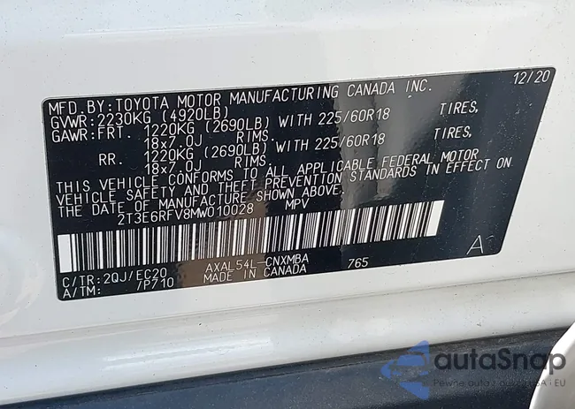 2T3E6RFV8MW010028: 42443776