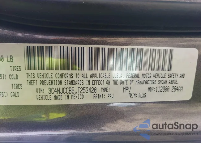 3C4NJCCB5JT253420: 42443809
