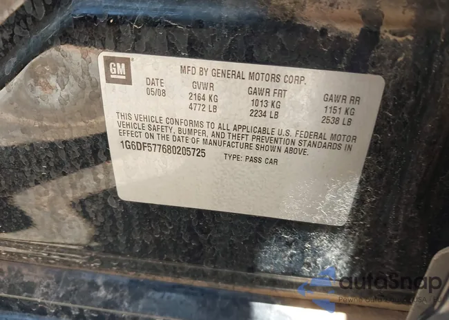 1G6DF577680205725: 42444023