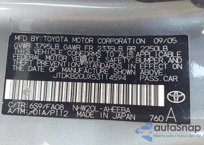 JTDKB20UX53114594: 42444035