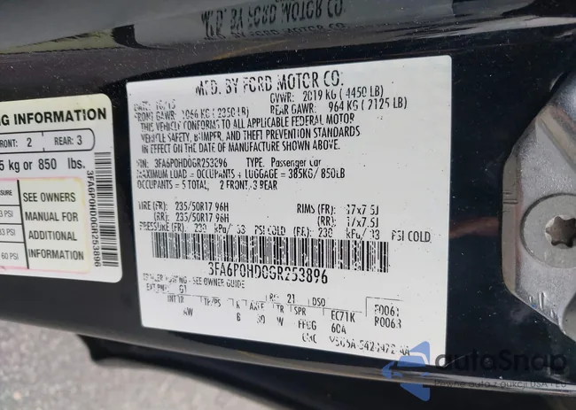 3FA6P0HD0GR253896: 42445105