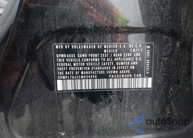 3VWPL7AJ2CM634950: 42445319