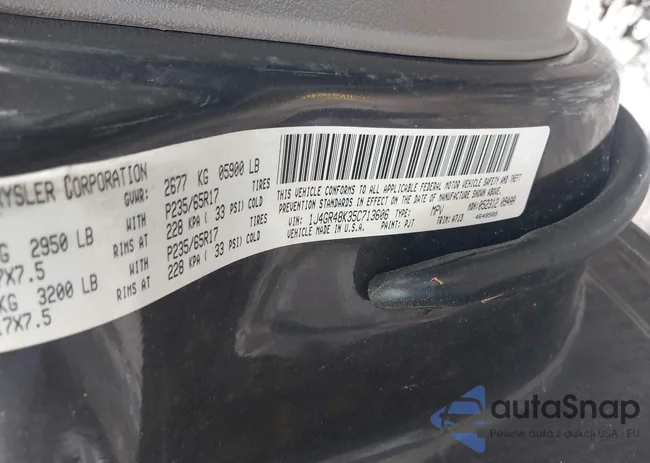 1J4GR48K35C713606: 42444567