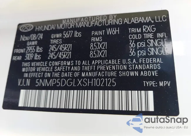 5NMP5DGLXSH102125: 42445523