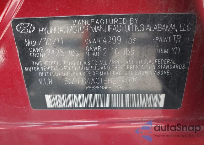 5NPEB4AC1BH274099: 42445681