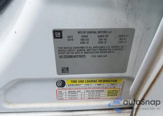 1G1ZC5EB5AF276073: 42447282