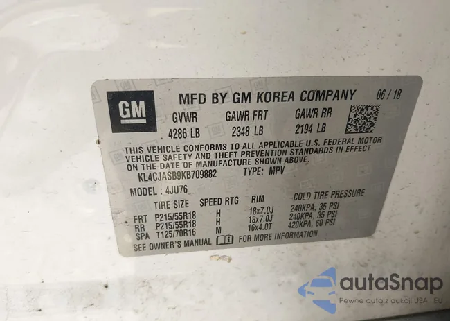 KL4CJASB9KB709882: 42446432