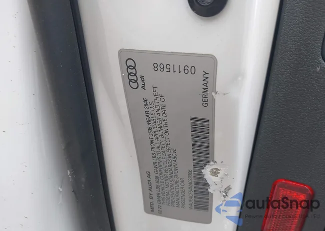 WAUFACF54NA028006: 42446542