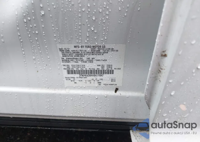 2FMHK6D84HBA11847: 42447815