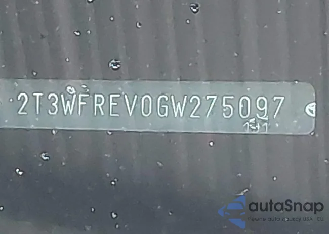 2T3WFREV0GW275097: 42447974