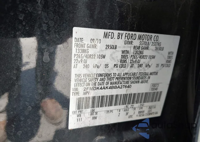 2FMDK4AK4BBA27640: 42447615