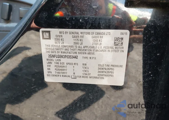 2GNFLGEK3F6353442: 42447655