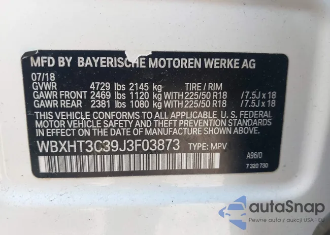 WBXHT3C39J3F03873: 42447730