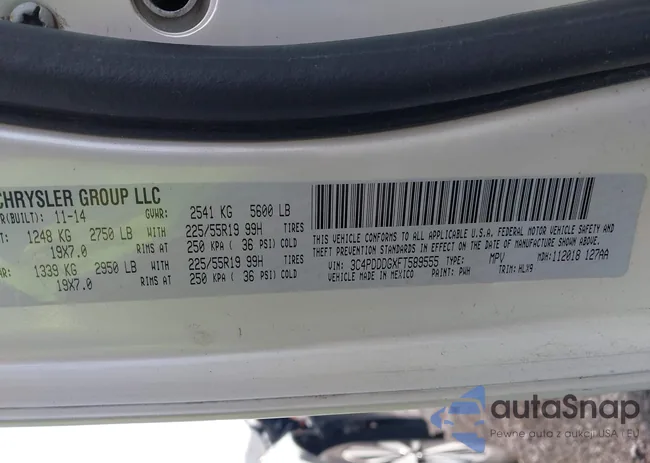 3C4PDDDGXFT589555: 42449101