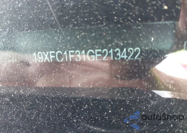 19XFC1F31GE213422: 42450015
