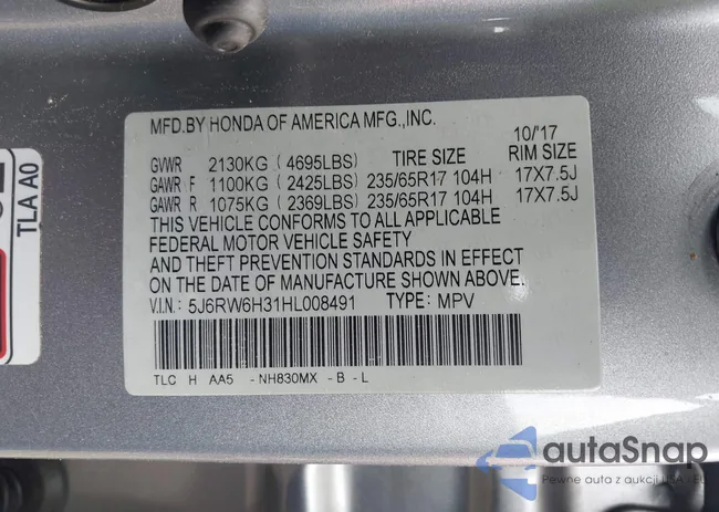 5J6RW6H31HL008491: 42450246