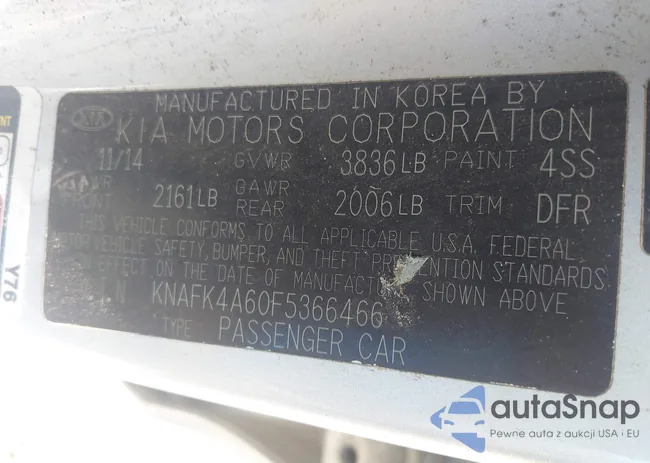 KNAFK4A60F5366466: 42449398