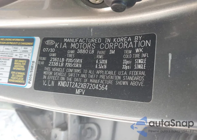 KNDJT2A2XB7204564: 42449609