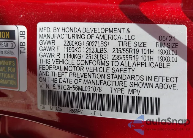 5J8TC2H56ML031078: 42449645