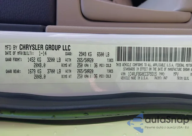 1C4RJFBG0EC379315: 42449672