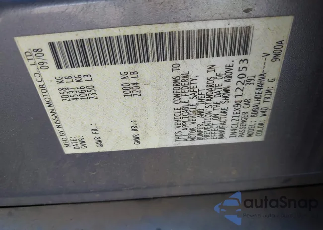 1N4CL21EX9C122053: 42451845