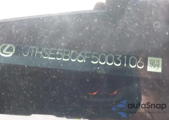 JTHSE5BC6F5003106: 42452061
