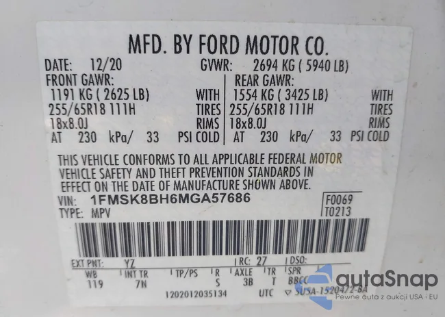 1FMSK8BH6MGA57686: 42452272