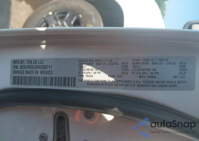 3C6UR5DLXRG338711: 42451396