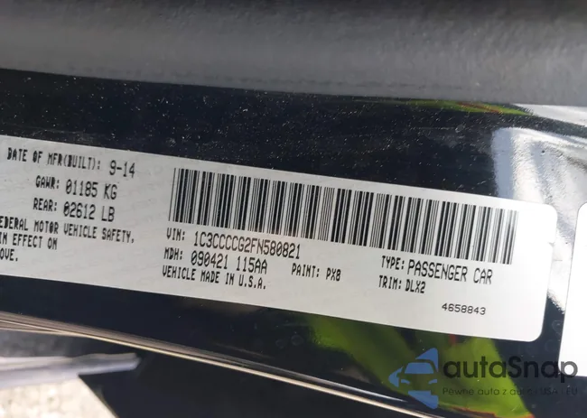 1C3CCCCG2FN580821: 42451577