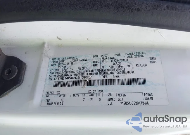 1FTNE14W07DB13980: 42451731