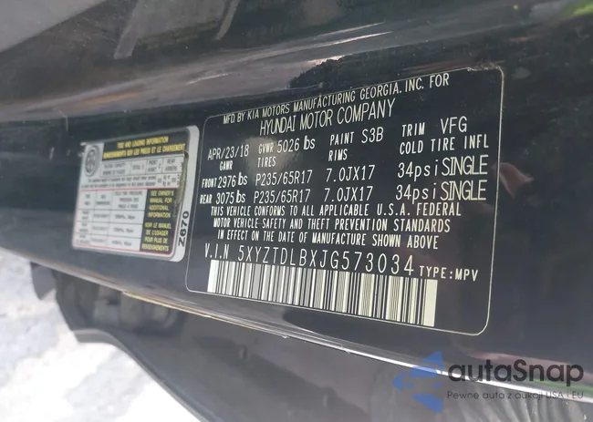 5XYZTDLBXJG573034: 42452691