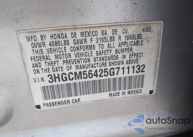 3HGCM56425G711132: 42453926