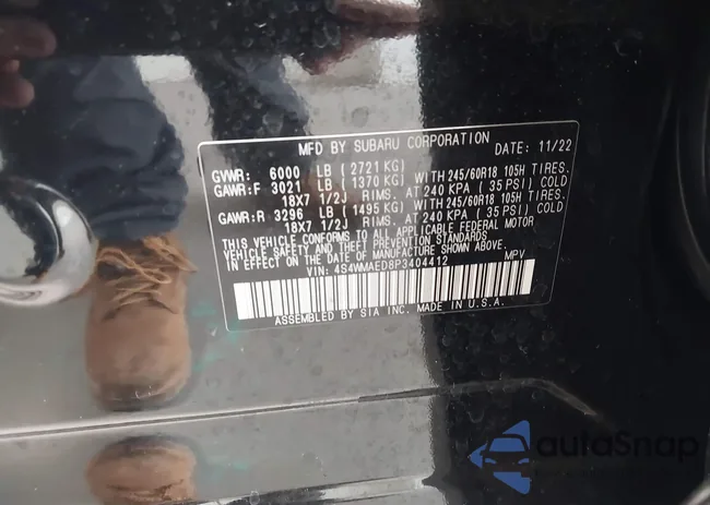 4S4WMAND8P3404412: 42453932