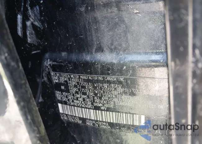 2T3RFREV5FW246853: 42454066